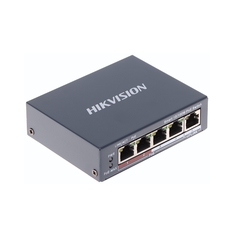 Switch Hikvision 4p PoE IEEE 802.3af/at Power Budget 60w Unmanaged