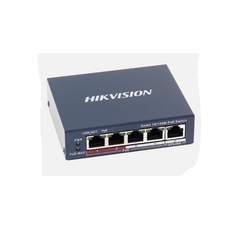 Switch Hikvision 4p PoE IEEE 802.3af/at Power Budget 60w Unmanaged - comprar online