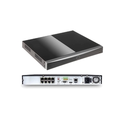 NVR Hikvision 8-ch 4K 4p PoE 1U AcuSense - comprar online