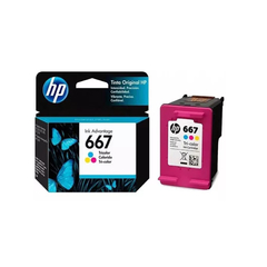 Cartucho de Tinta Original HP 667 TRICOLOR (VENCIDO) - comprar online