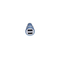 Cargador encendor Auto USB 12v 24v a 5v 3,1A 2 Puertos Azul en internet