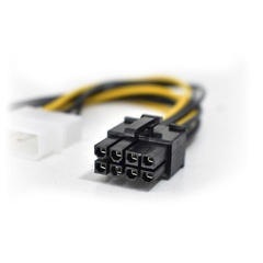 Cable Splitter Adaptador Placa Video 8 Pines a 2 Molex 4 Pin - comprar online