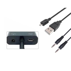 Conversor DVI-D a VGA Audio y Alimentacion 24+1 1080P - comprar online