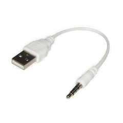 Cable USB a Stereo Plug 3,5 Ideal Auxiliar Celular Audio 10cm