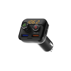 Conversor Transmisor Radio Auto FM Blutooth 2 USB Carga Rapida - comprar online