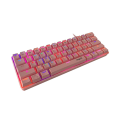 Teclado Gamer Mecánico RGB 61 Teclas software antighosting switches Outemu