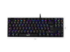 Teclado Gamer Mecánico RGB 88 Teclas software antighosting switches Outemu