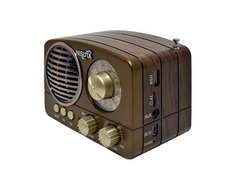 Mini Radio AM/FM Vintage Recargable MP3 Bluetooth USB Tarjetas - comprar online