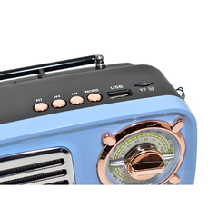 Radio AM-FM vintage con MP3 BT AUX en internet