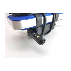 Soporte Celular para Bicicleta con lucez led y power bank carga - comprar online