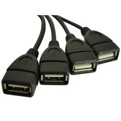 Hub USB 2.0 de 4 Puertos de Alta Velocidad - comprar online