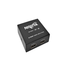 Splitter Divisor Señal HDMI 2 puertos 2 Monitores 4K 3D 1.4b