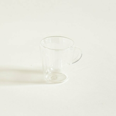 Pocillo de café cónico doble vidrio 200ml - comprar online