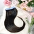 MEGA HAIR ADESIVO CABELO BIO VEGETAL CASTANHO COM LUZES LISO 50/55/60 CM - 4 TIRAS - Bella Hair