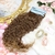 Imagem do MEGA HAIR ADESIVO CABELO BIO VEGETAL CHOCOMEL CACHEADO LIRIO 65/70/75 CM - 2 TIRAS