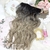 APLIQUE FLIP IN HAIR 2 EM 1 BIO VEGETAL KELLY - OMBRE LOIRO ACINZENTADO 9T (1 TELA) - Bella Hair