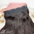 APLIQUE TIC TAC COM FIO DE NYLON BIO VEGETAL CHLOE 50 CM CASTANHO ESCURO - SLEEK (1 TELA) - Bella Hair