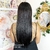 APLIQUE FLIP IN HAIR 2 EM 1 LISO BIO VEGETAL ROBERTA 60 CM - CASTANHO ESCURO (1 TELA) - Bella Hair