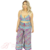 CONJUNTO CROPPED E CALÇA PANTALONA - GUARUJÁ (ROXO)