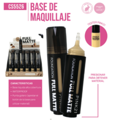 BASE LIQUIDA DE ALTA COBERTURA WATERPROOF PINK21 CS5526/69937