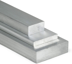 Planchuela De Aluminio 124mm X 6,35mm X 6000mm