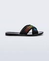 Chinelo Mini Melissa M Love - Preto