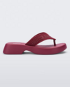 CHINELO MELISSA M LOVER FLATFORM - VERMELHO