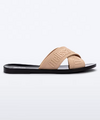 Chinelo Melissa M-Lover Slide - Preto/Rosa