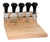 Set Picada Tabla De Madera Bamboo Quesos 6 Piezas Imantada - comprar online