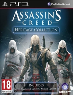 ASSASSIN CREED HERITAGE COLLECTION PS3 SON 5 JUEGOS