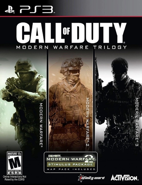 CALL OF DUTY MODERN WARFARE TRILOGY PS3