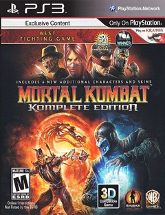 MORTAL KOMBAT 9 KOMPLETE EDIITON PS3