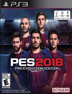 PES 2018 PS3