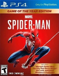 SPIDERMAN GAME OF THE YEAR PS4 LATINO