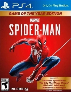SPIDERMAN GAME OF THE YEAR PS4 INGLES