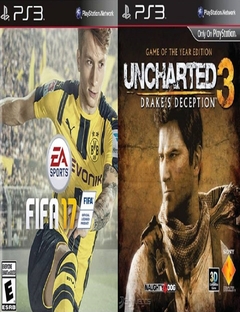 FIFA 17 + UNCHARTED 3 PS3