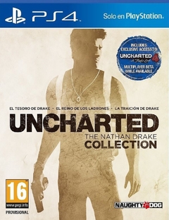 UNCHARTED THE NATAN DRAKE COLLECTION PS4