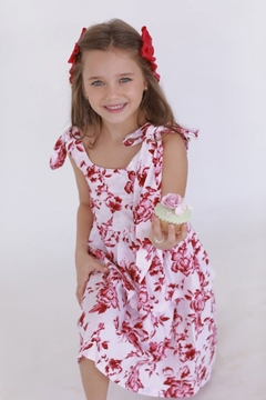 Vestido Floral Red - Charlou