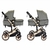 Coche 4 en 1 linea bronce modelo anterior - Gris - comprar online