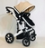 Coche 4 en 1 linea metal negro - Beige en internet