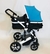 Coche 4 en 1 linea metal negro - Azul - comprar online