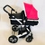 Imagen de Coche 4 en 1 linea metal negro - Fucsia