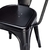 Sillon Tolix - negro simil mate