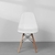 Silla nordica ecocuero - blanca - comprar online