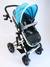 Coche linea metal - Gris + Azul - tienda online