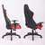 Sillón gamer PRO - roja en internet