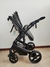 Coche 4 en 1 linea metal black Gris -Azul