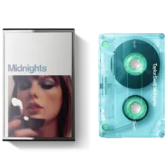 TAYLOR SWIFT - MIDNIGHTS (MOONSTONE BLUE MARBLED CASSETTE)