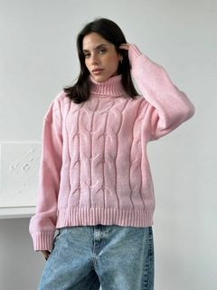 SWEATER POLERA LANA FRIZZ MIRANDA - comprar online