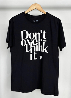 T-Shirt Think - loja online